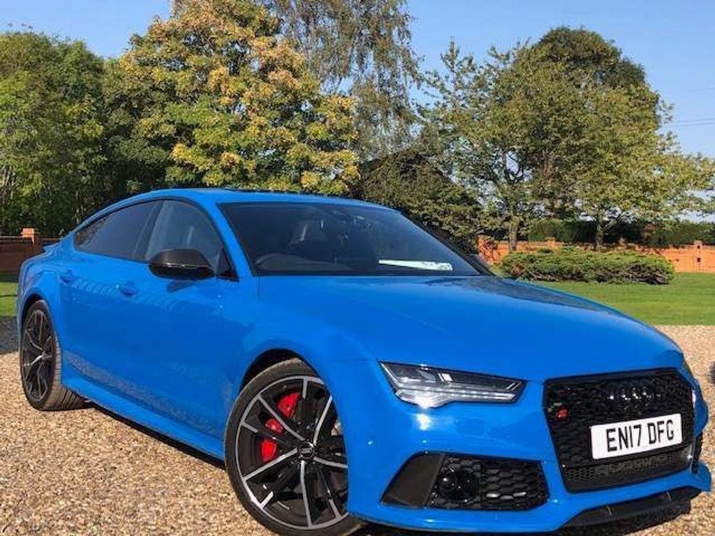 Audi RS7 4.0 TFSI V8 Performance Sportback Tiptronic quattro BIG SPEC EXCLUSIVE VOODOO BLUE